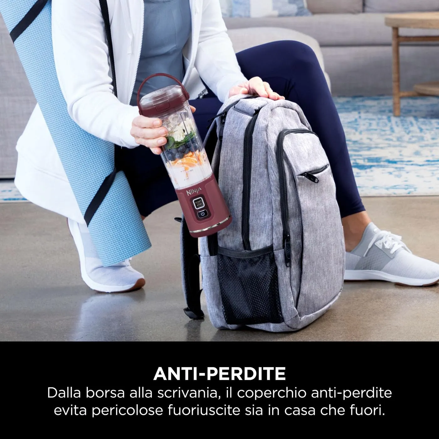 Ninja Blast BC151EU Frullatore Portatile 530ml Moderno
