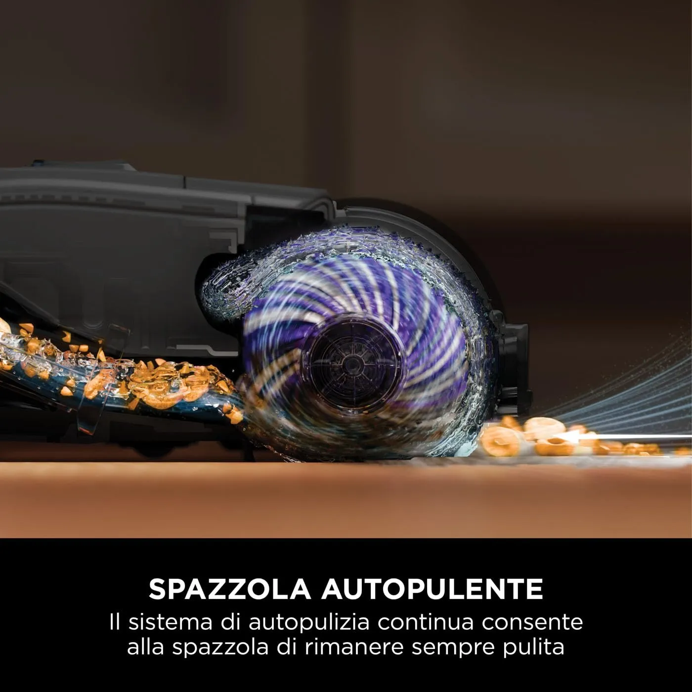 Shark HydroVac lavapavimenti senza filo nero
