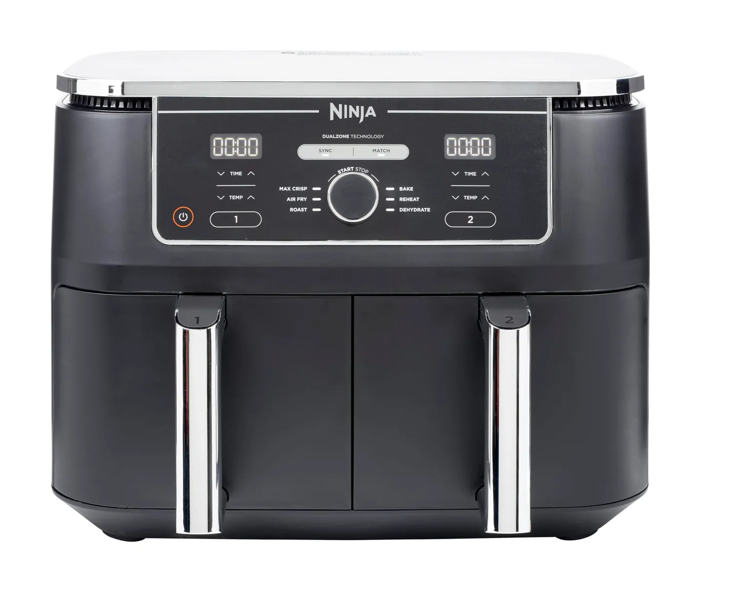 Ninja Foodi Dual Zone Friggitrice Aria 7,6L Nero