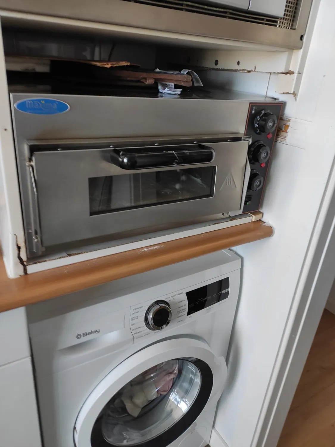 Pizza Maxima Forno Pizza Ø40cm Pietra Professionale