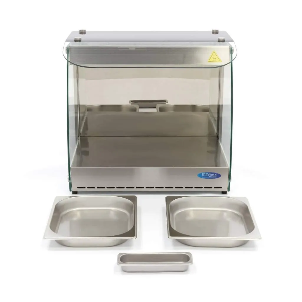 Pizza Maxima Vetrina Calda 1 Piano 2x1/2 GN 550W