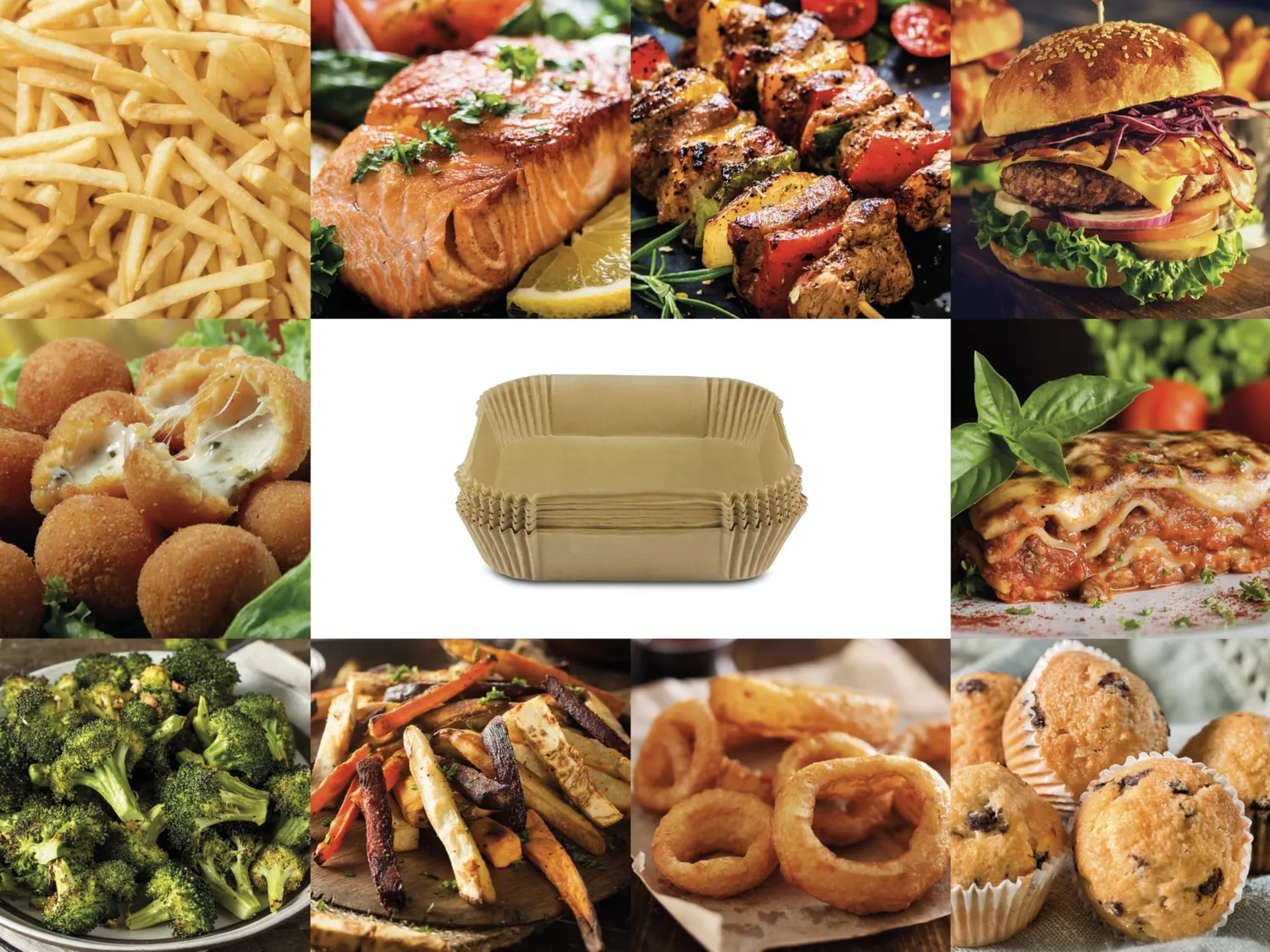 Beper C103ACC004 vassoi carta forno 20 cm 50 pezzi friggitrice