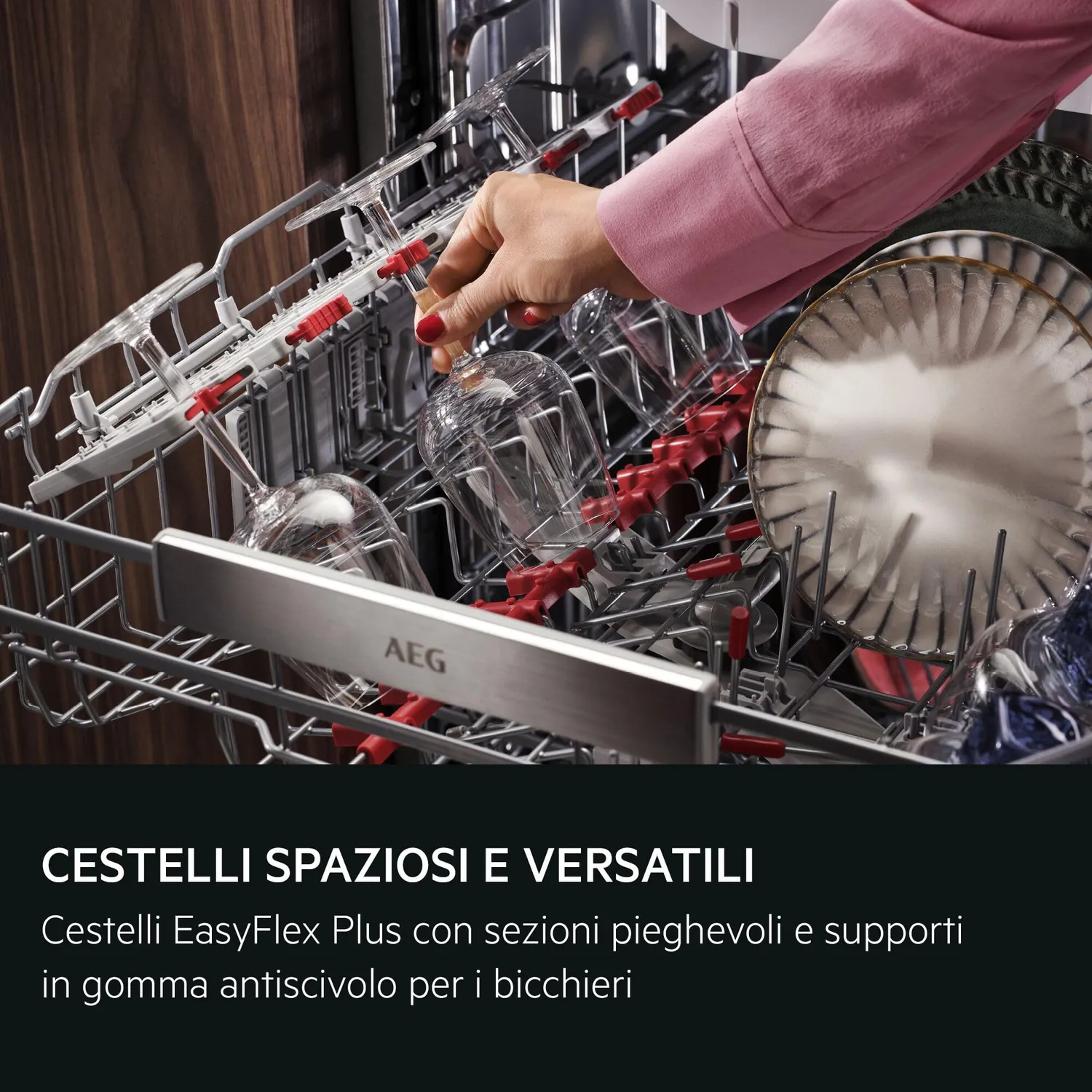 AEG GU8200A2SGM Lavastoviglie 14 Coperti Classe A 60 cm