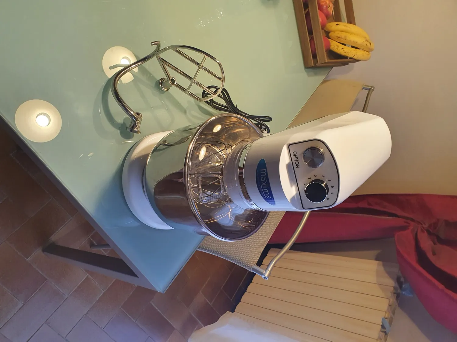 Maxima MPM 7L impastatrice planetaria bianca 7 litri
