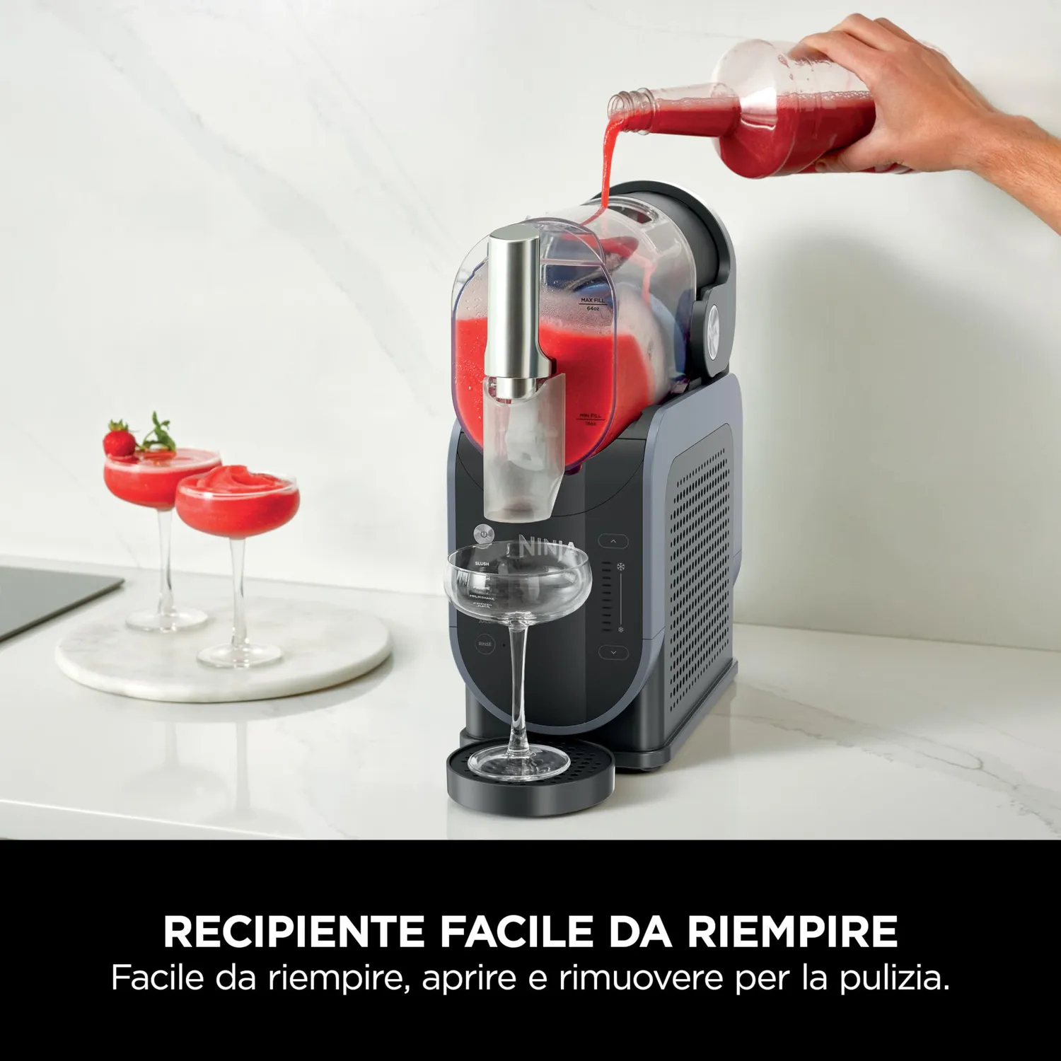 Ninja SLUSHi macchina granita 1,9L blu grigio