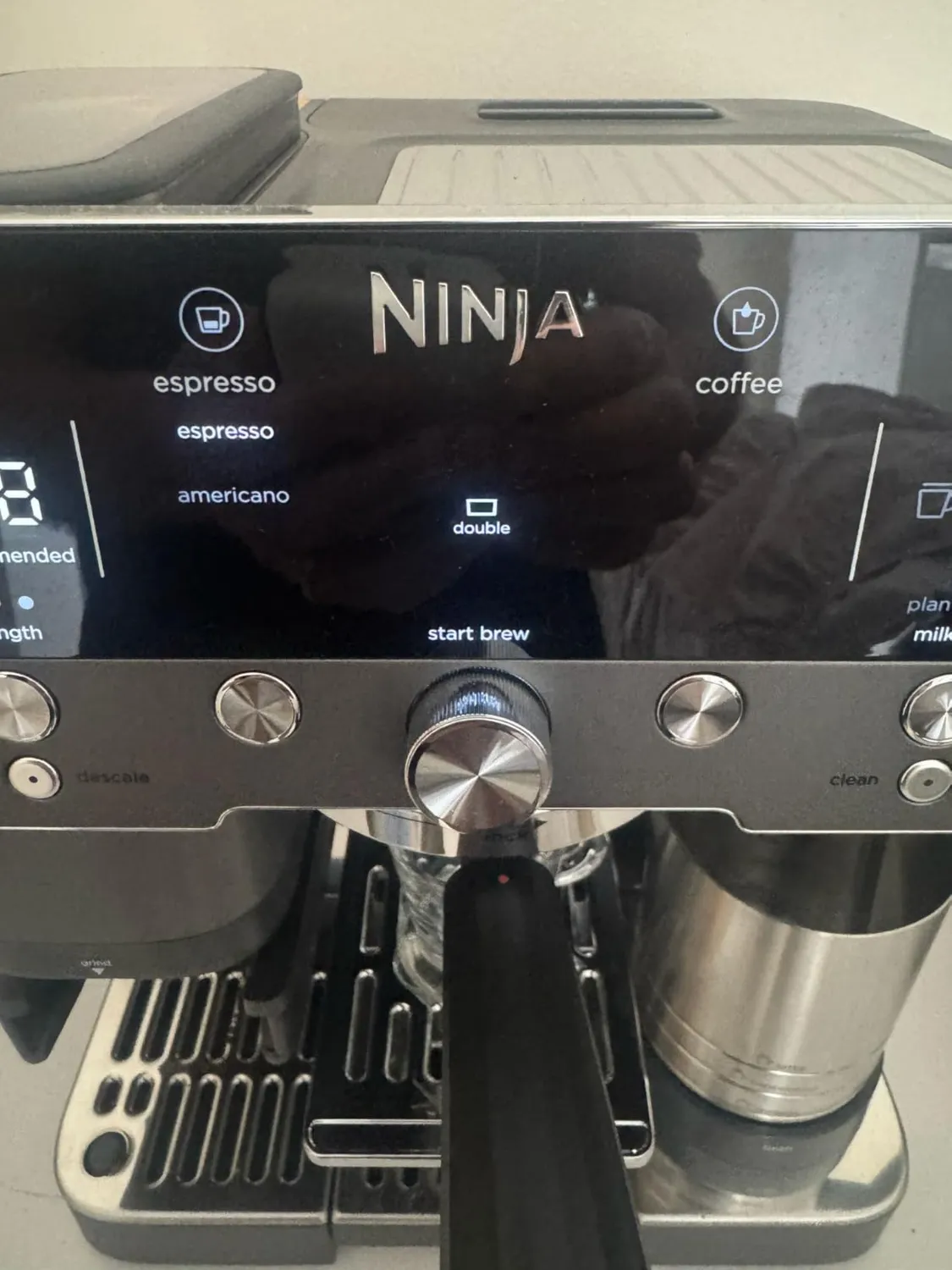 Ninja Luxe Premiere Macchina Caffè Espresso Grigio Metallizzato