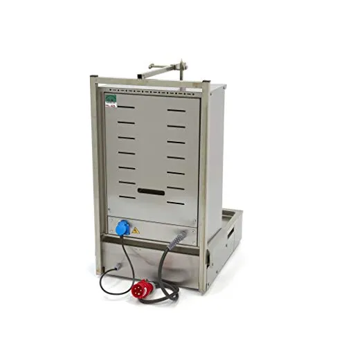 Pizza Maxima Grill Kebab 3 Fuochi Elettrico 30 kg Base