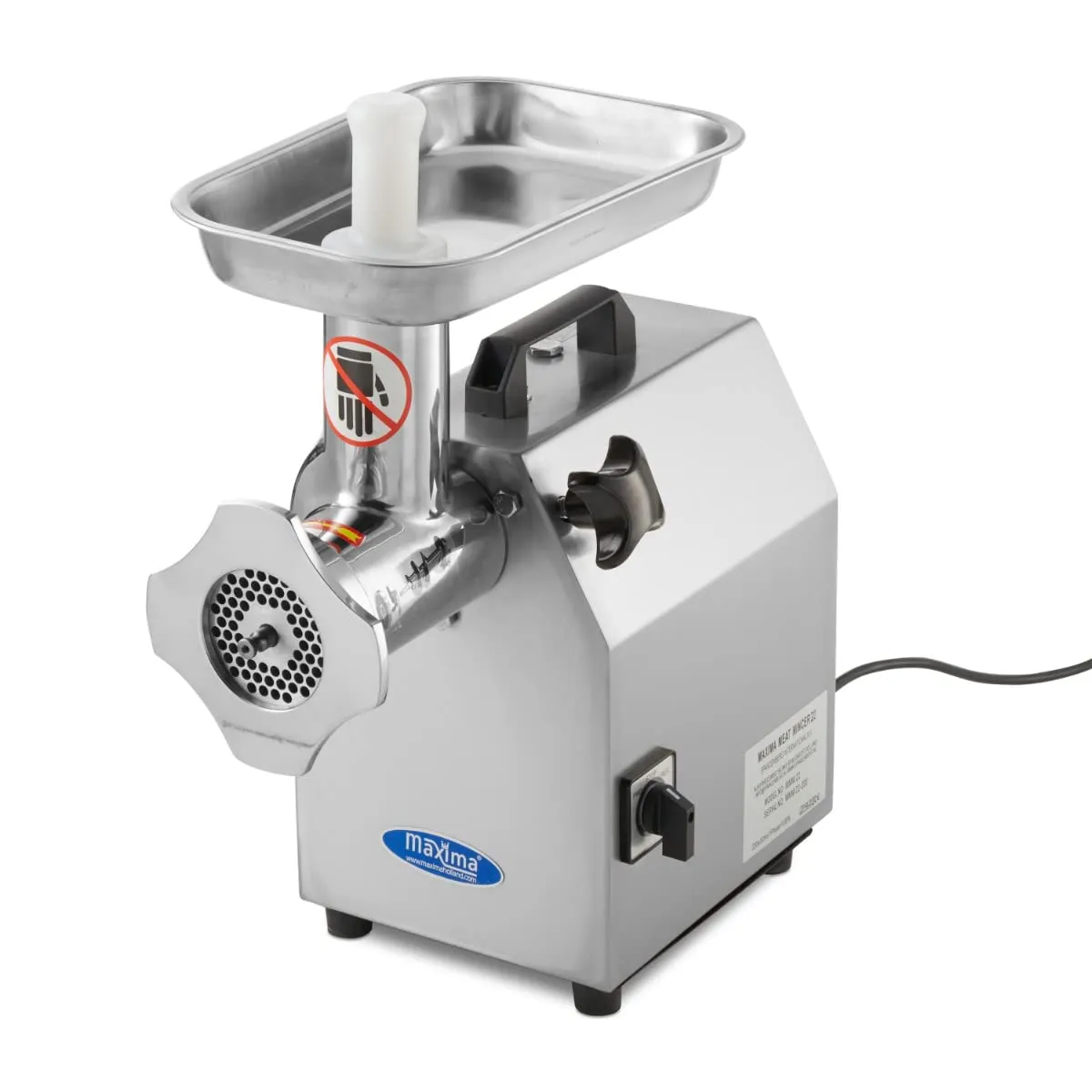 Pizza Maxima MMM 22 tritacarne elettrico 1100W 220 kg/h