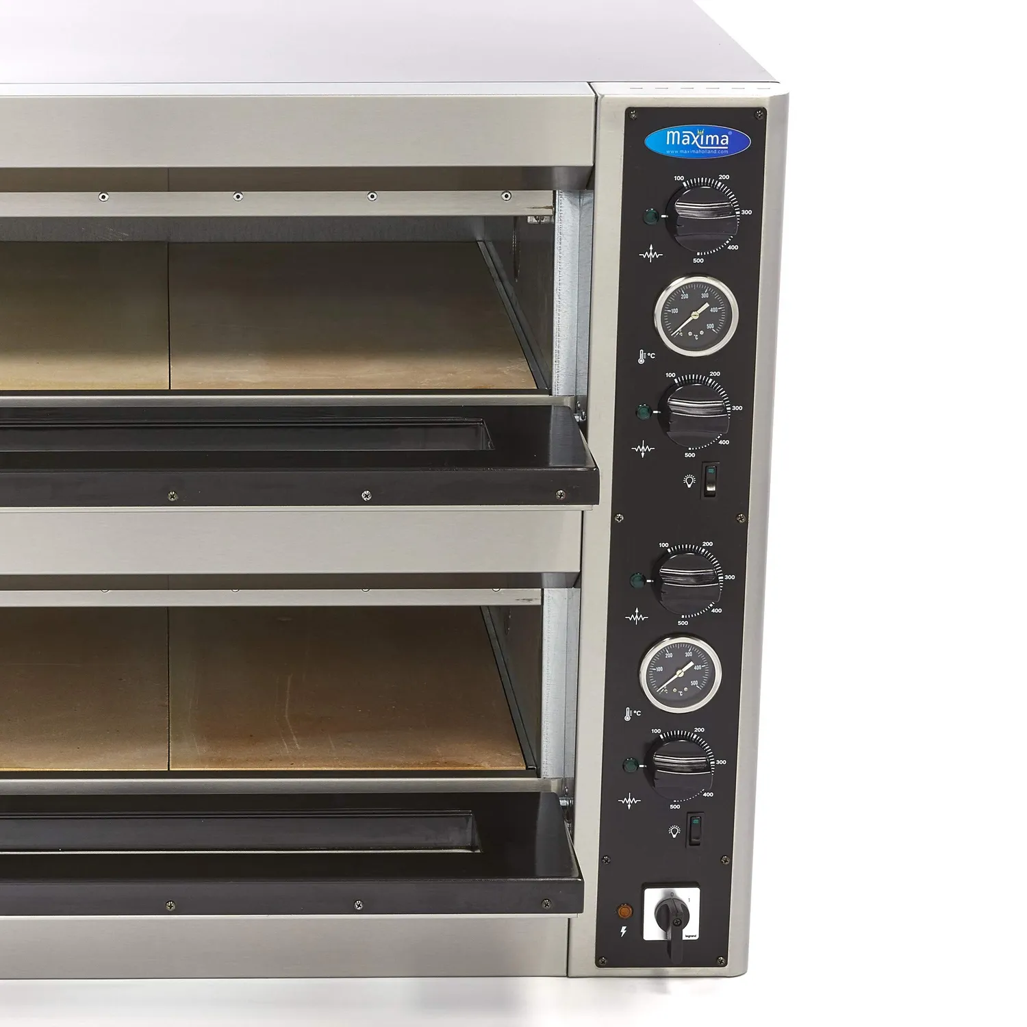 Pizza Maxima Deluxe forno pizza doppio 8x30cm 400V