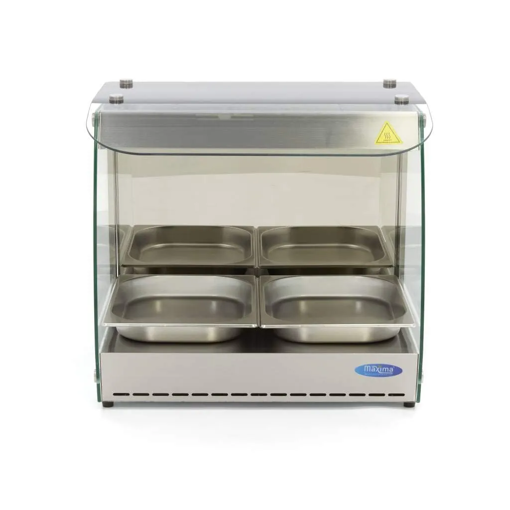 Pizza Maxima Vetrina Calda 1 Piano 2x1/2 GN 550W