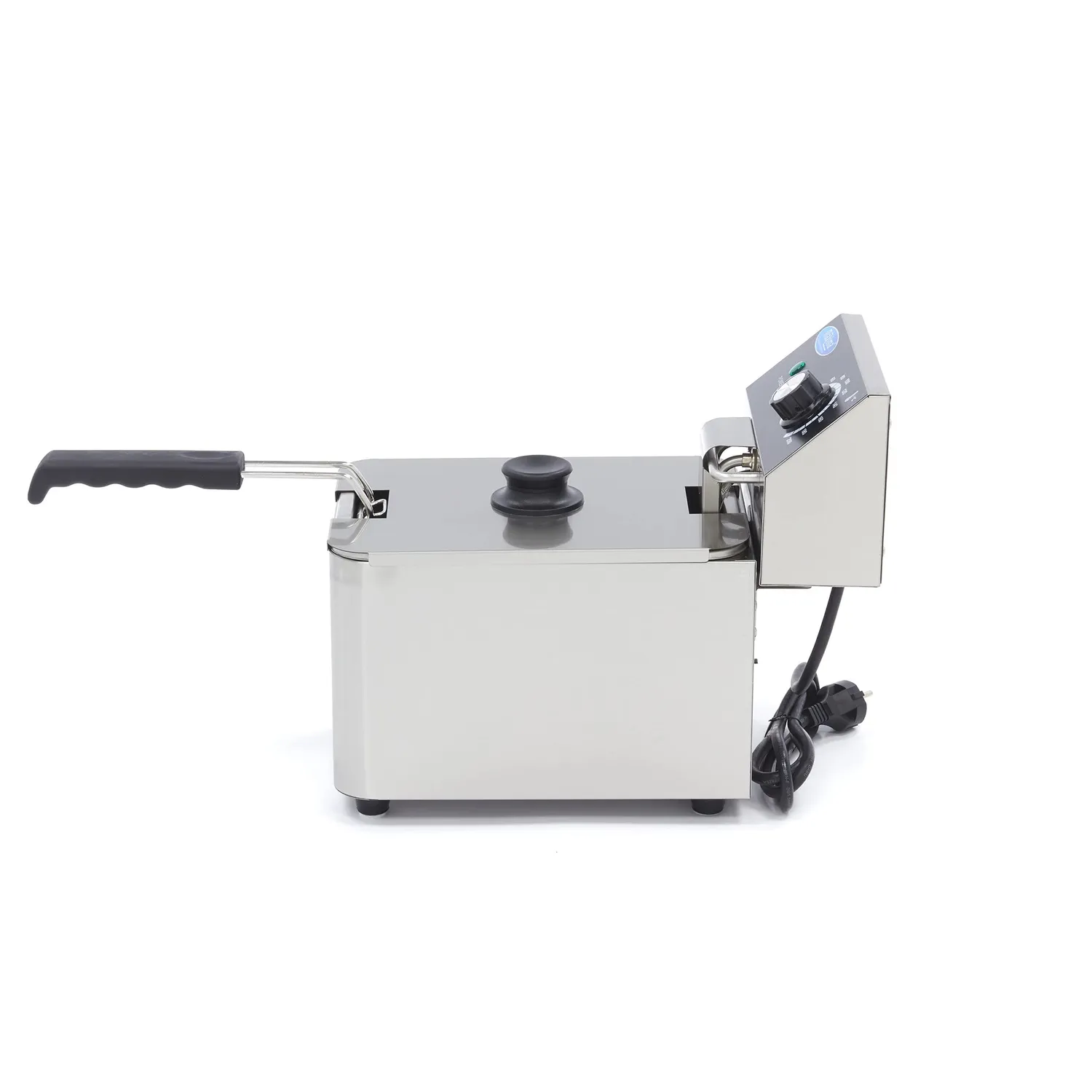 Pizza Maxima friggitrice inox 4L 1 cestello 0,8 kg