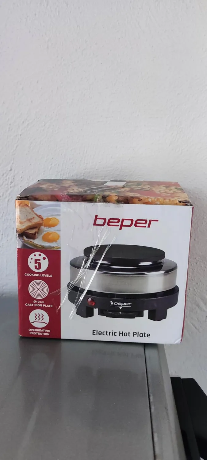 Beper P101PIA003 Fornello Elettrico 500W Piastra 10 cm