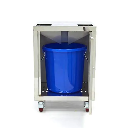 Maxima MAJ-26X MAJ-50X carrello inox con secchio
