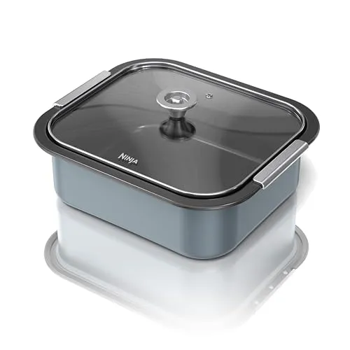 Ninja Combi Casseruola 4 L con Coperchio Antiaderente Grigia