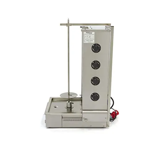 Pizza Maxima Döner Kebab 4 Bruciatori Elettrico Grill 70 kg