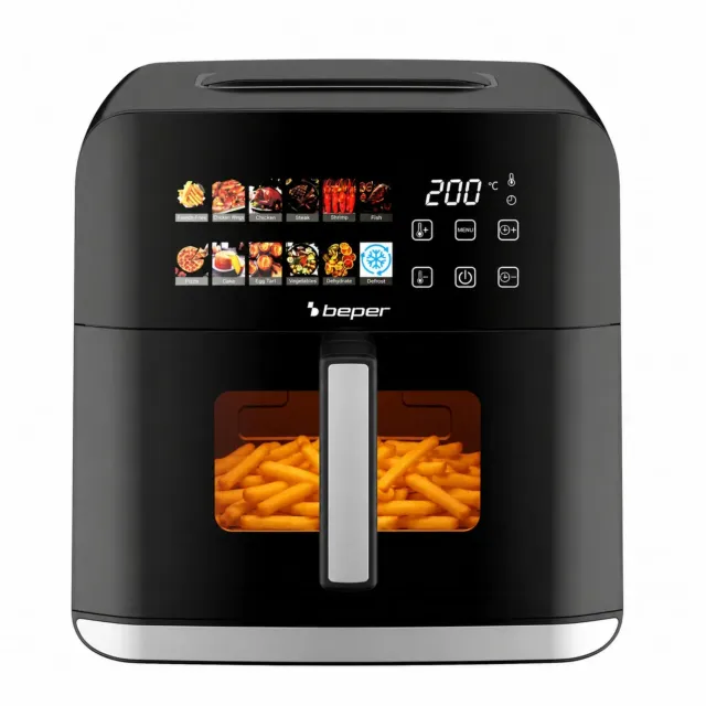 Beper P101FRI091 Friggitrice ad Aria 9 Litri 1800W Touch