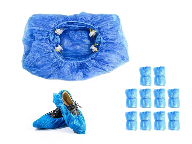 BEPER C206UTI002 Copriscarpe Monouso Set 100 Pezzi Impermeabili
