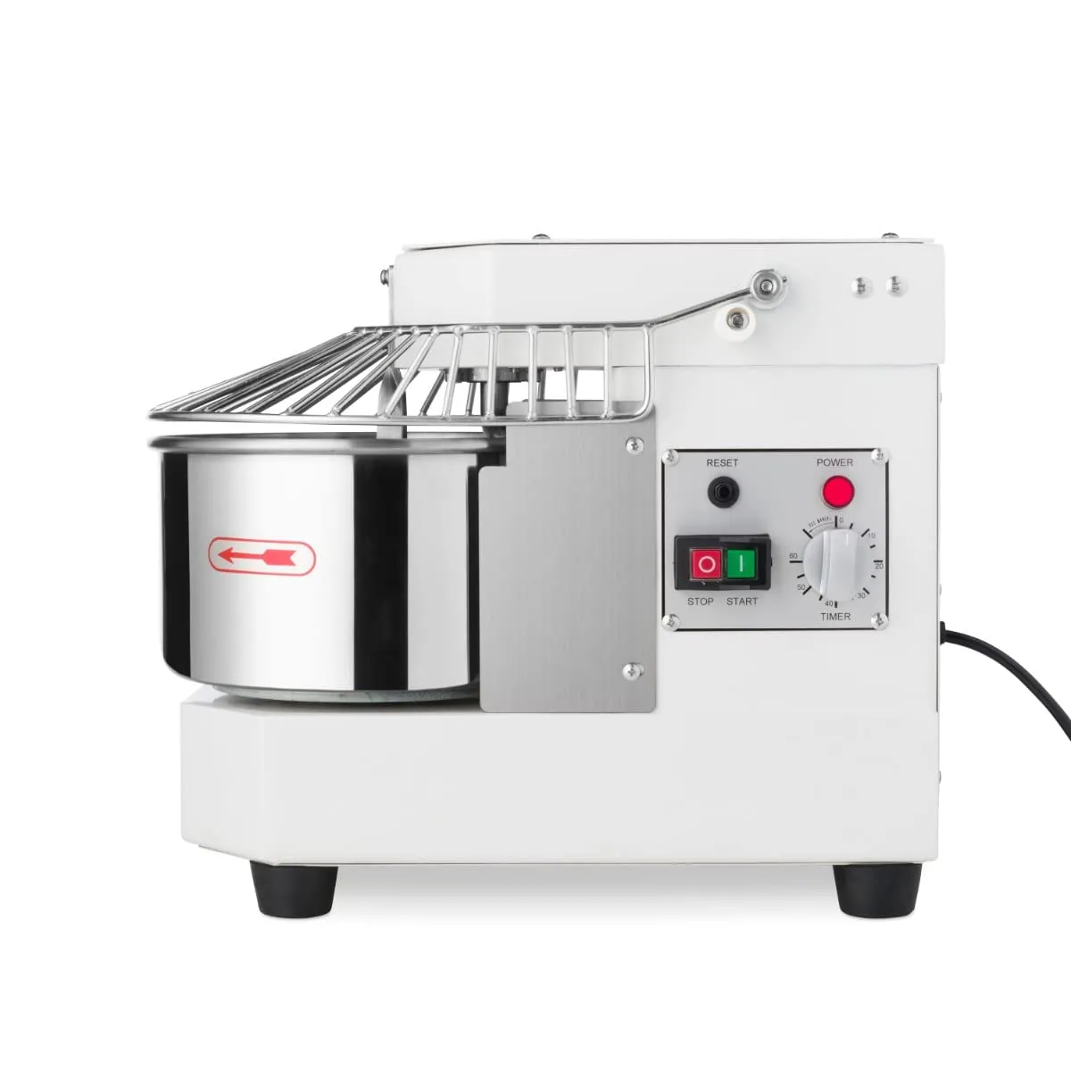 Maxima Impastatrice a spirale 8 L 4,5 kg 450 W con timer