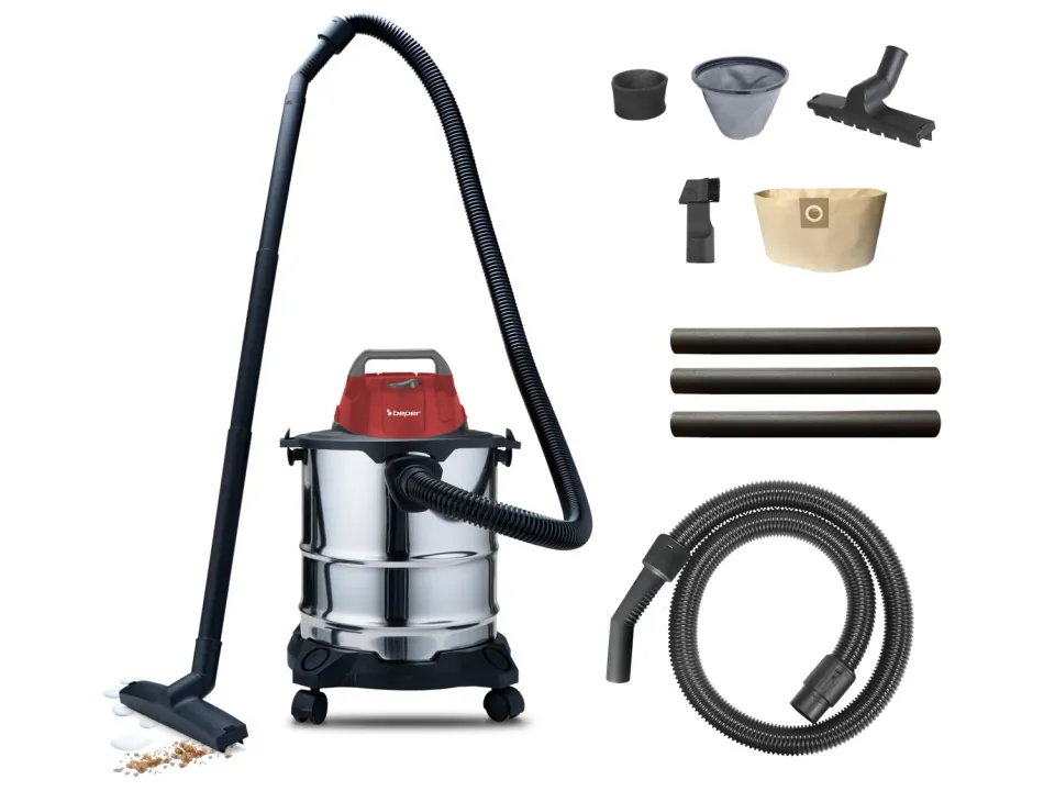 Beper P202ASP300 aspiratore solidi e liquidi 20L 1000W