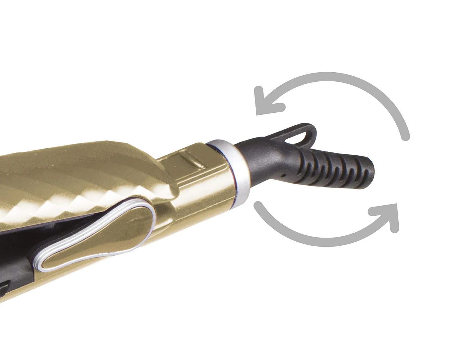 Beper 40.450GO piastra capelli gold ceramica 230°C