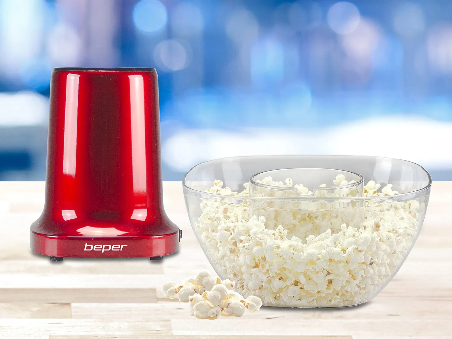 Beper P101CUD052 macchina popcorn aria calda senza olio
