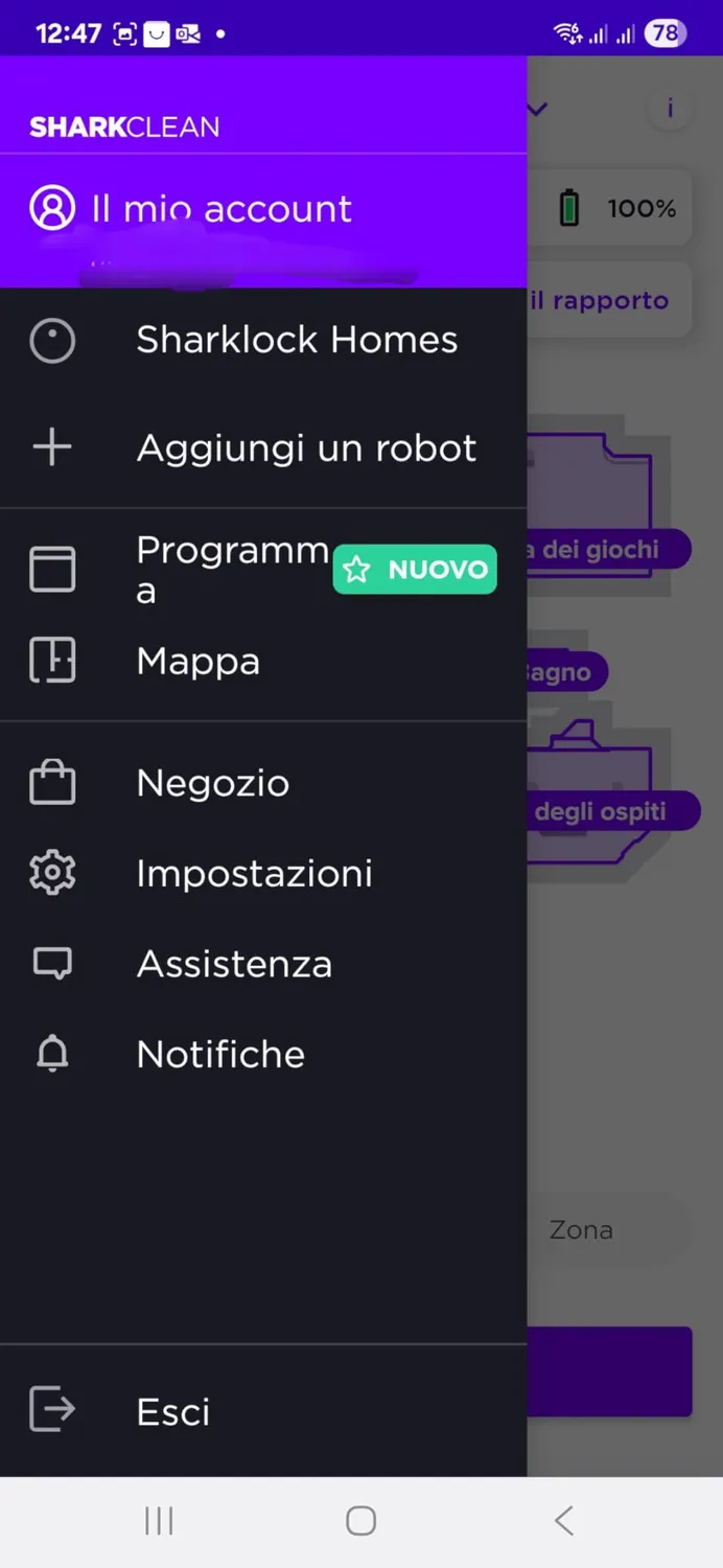 Shark Matrix Plus 2-in-1 Robot Aspirapolvere Bianco 60 Giorni