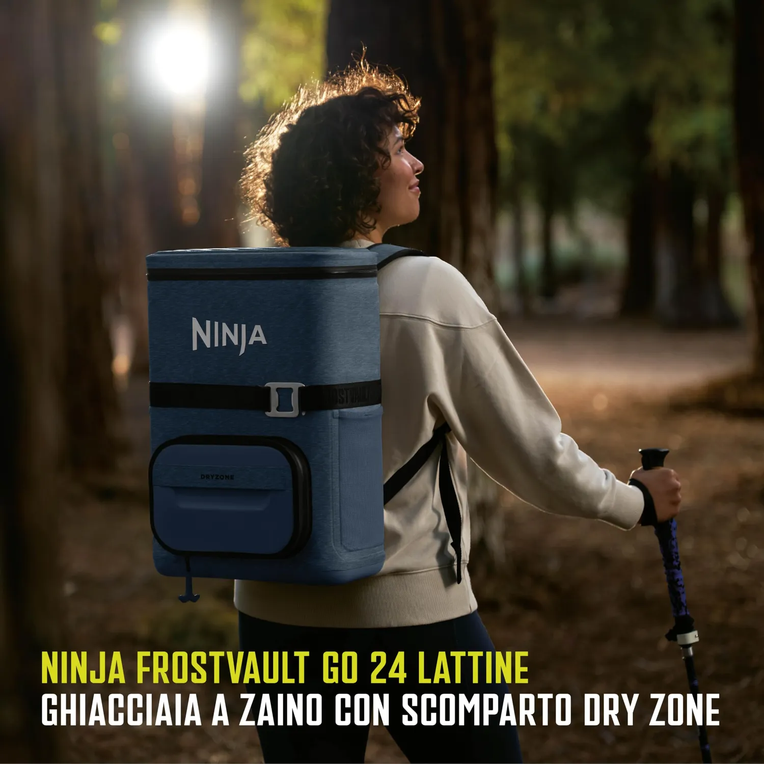 Ninja FrostVault Go FF124EUUKNV zaino frigo 17L navy