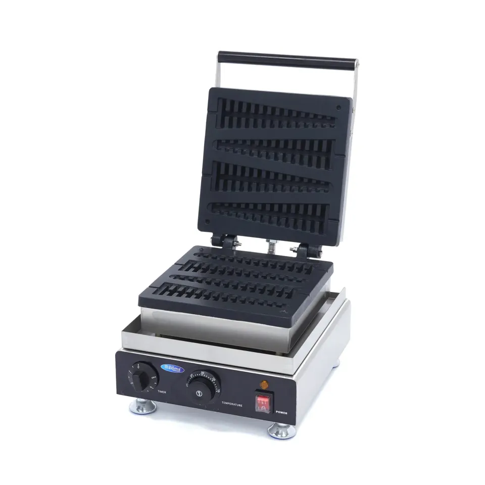 Maxima Piastra per Waffle 4 Lecca-Lecca Pino su Stecco