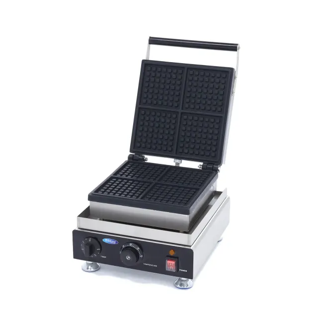 Maxima macchina waffle 4 pezzi mini quadrati antiaderente