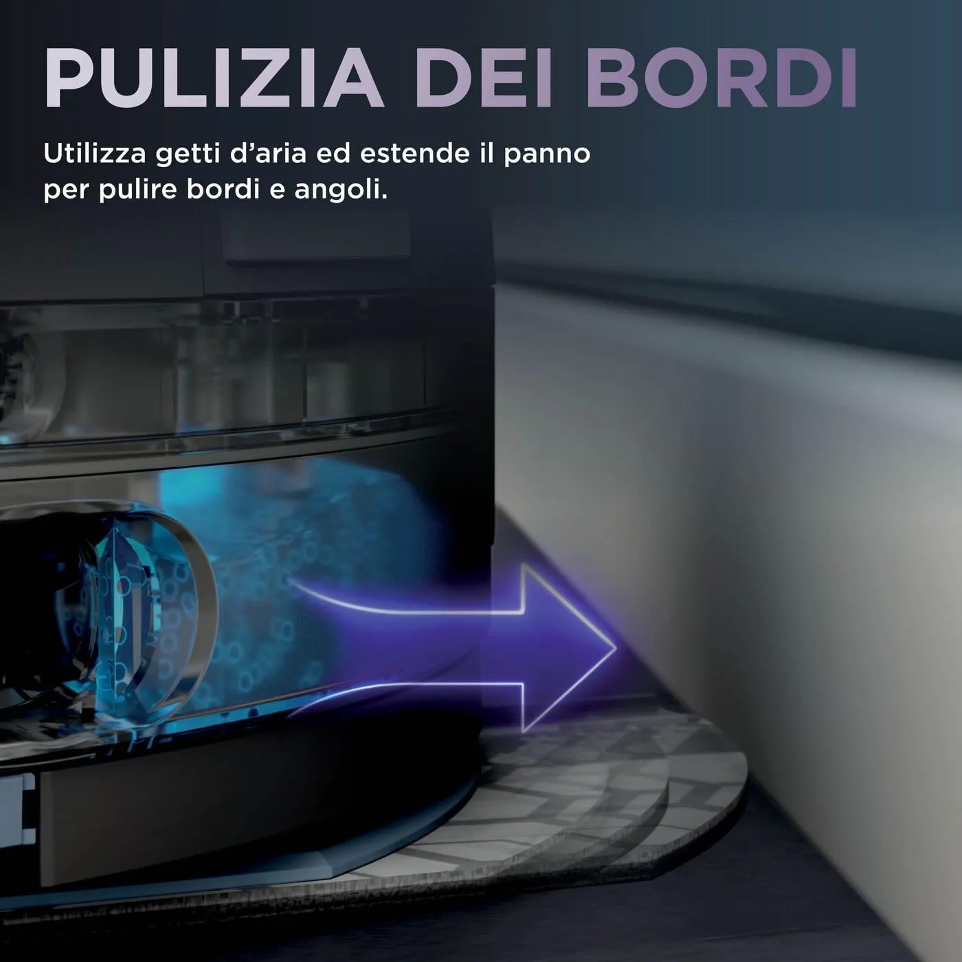 Shark PowerDetect NeverTouch Pro robot aspirapolvere nero