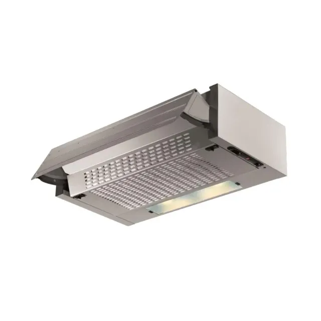 Samet Cappa Incasso Estraibile 60 cm Alluminio Led