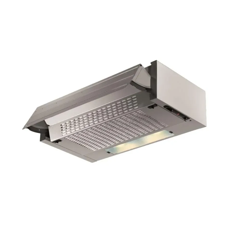 Samet Cappa Incasso Estraibile 60 cm Alluminio Led
