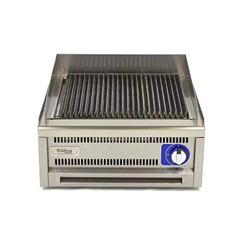 Maxima Commercial Grade Chargrill Gas 60x60 9kW Ghisa