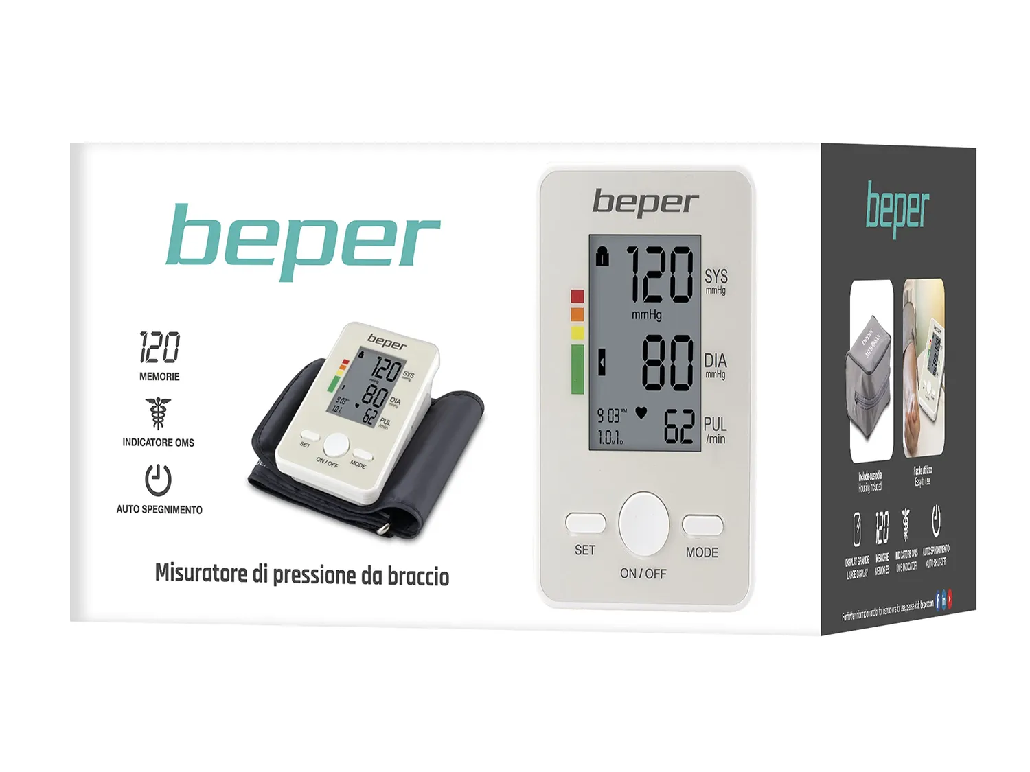Beper 40.120 Misuratore Pressione Braccio Digitale