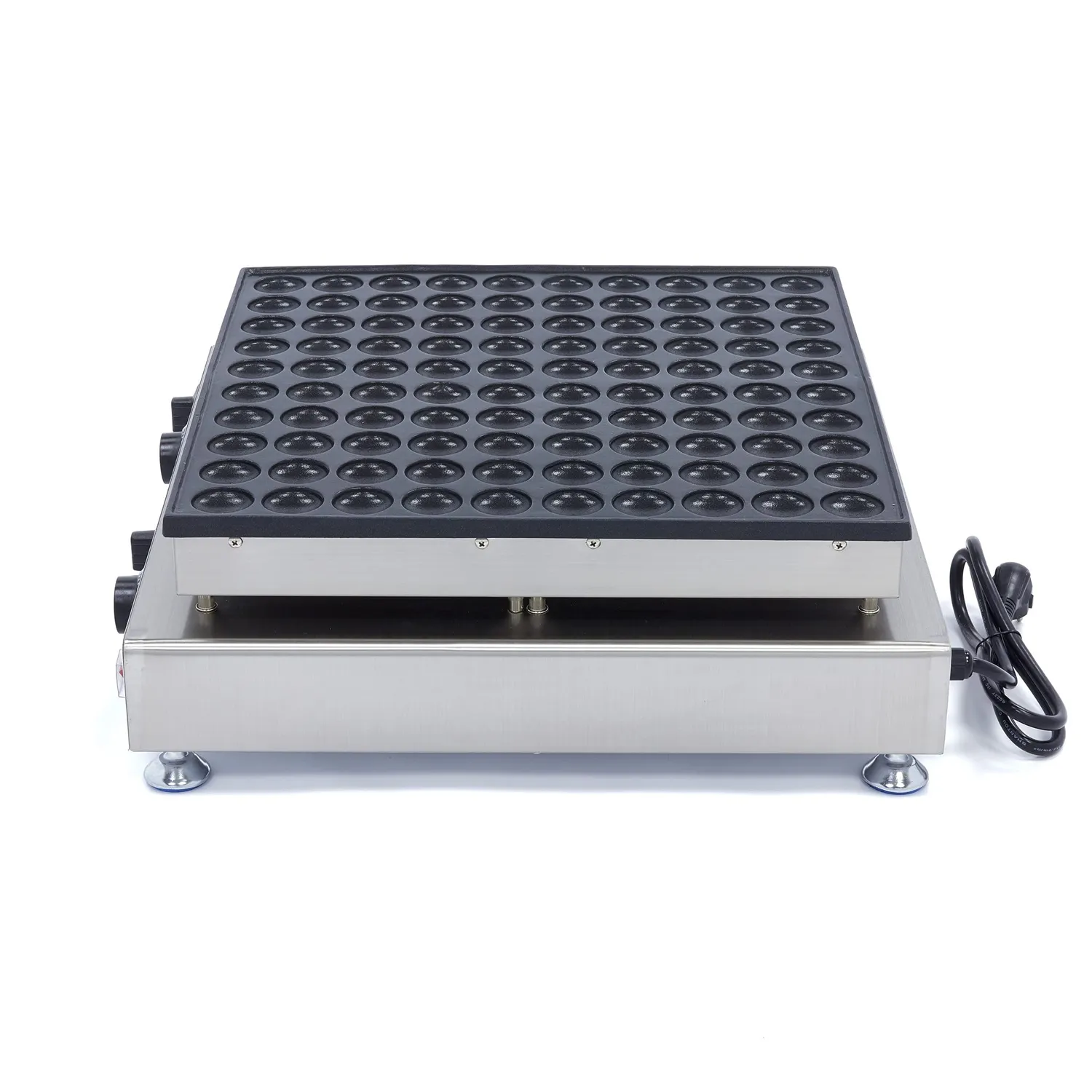 Maxima Poffertjes 100 Pezzi piastra elettrica 4 cm antiaderente