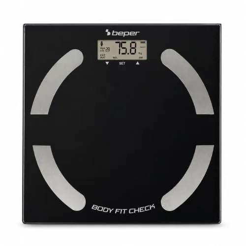 Beper P303BIP051 Bilancia Pesapersone 180 kg LCD