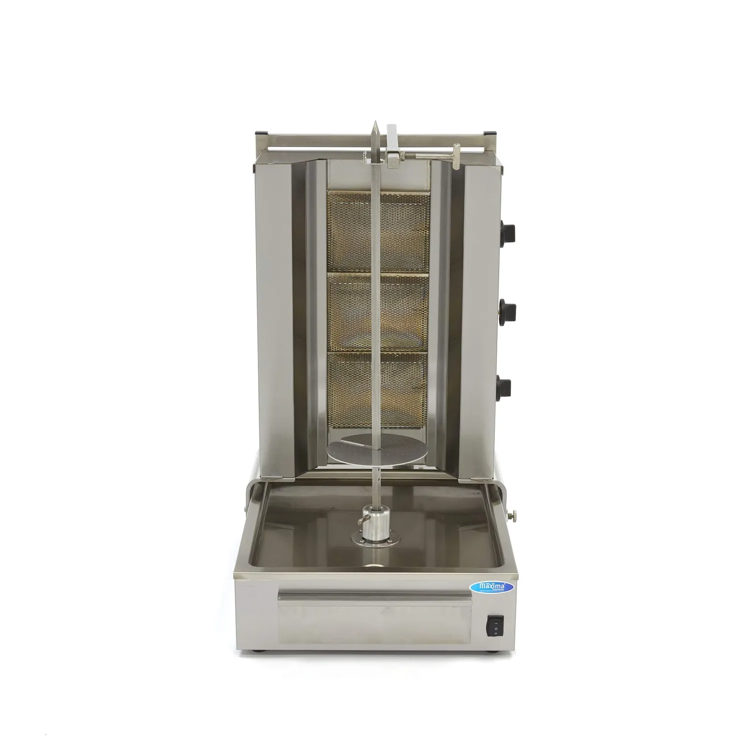 Pizza Maxima Döner Kebab 3 Bruciatori Gas Grill 40 kg