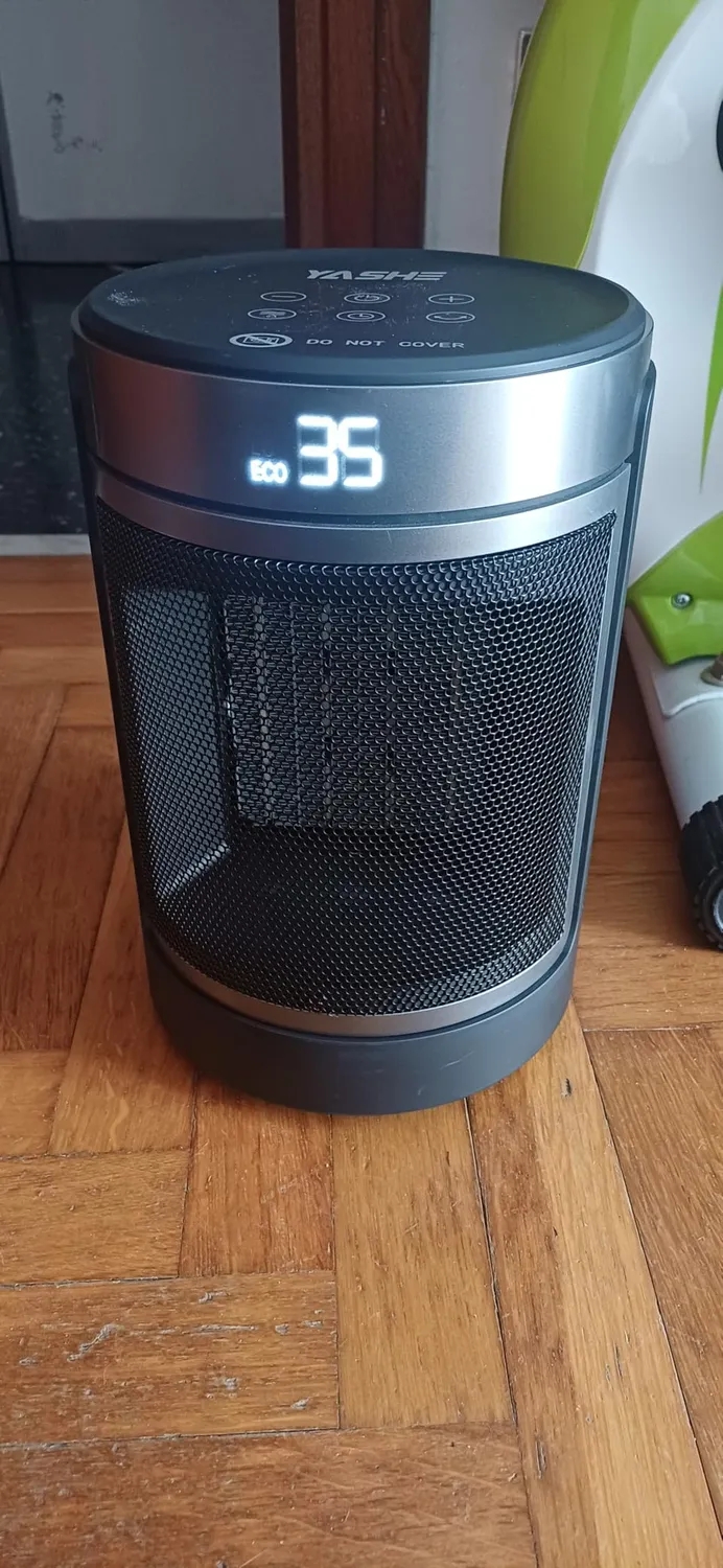 Yashe stufetta elettrica 1500W silenziosa con telecomando
