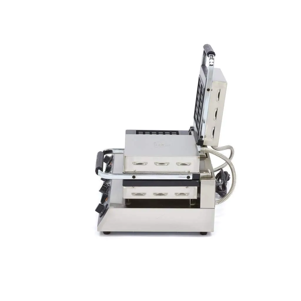 Maxima Gastro piastra waffle classica doppia 3200W antiaderente