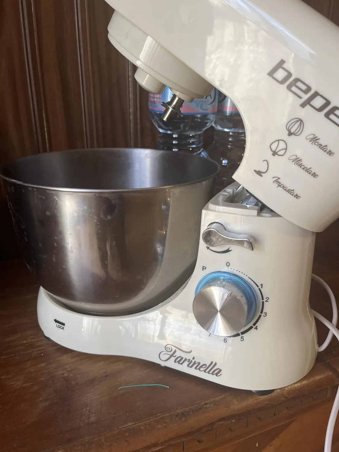 Beper BP.200 Impastatrice Planetaria 4,5L 1000W 8 Velocità