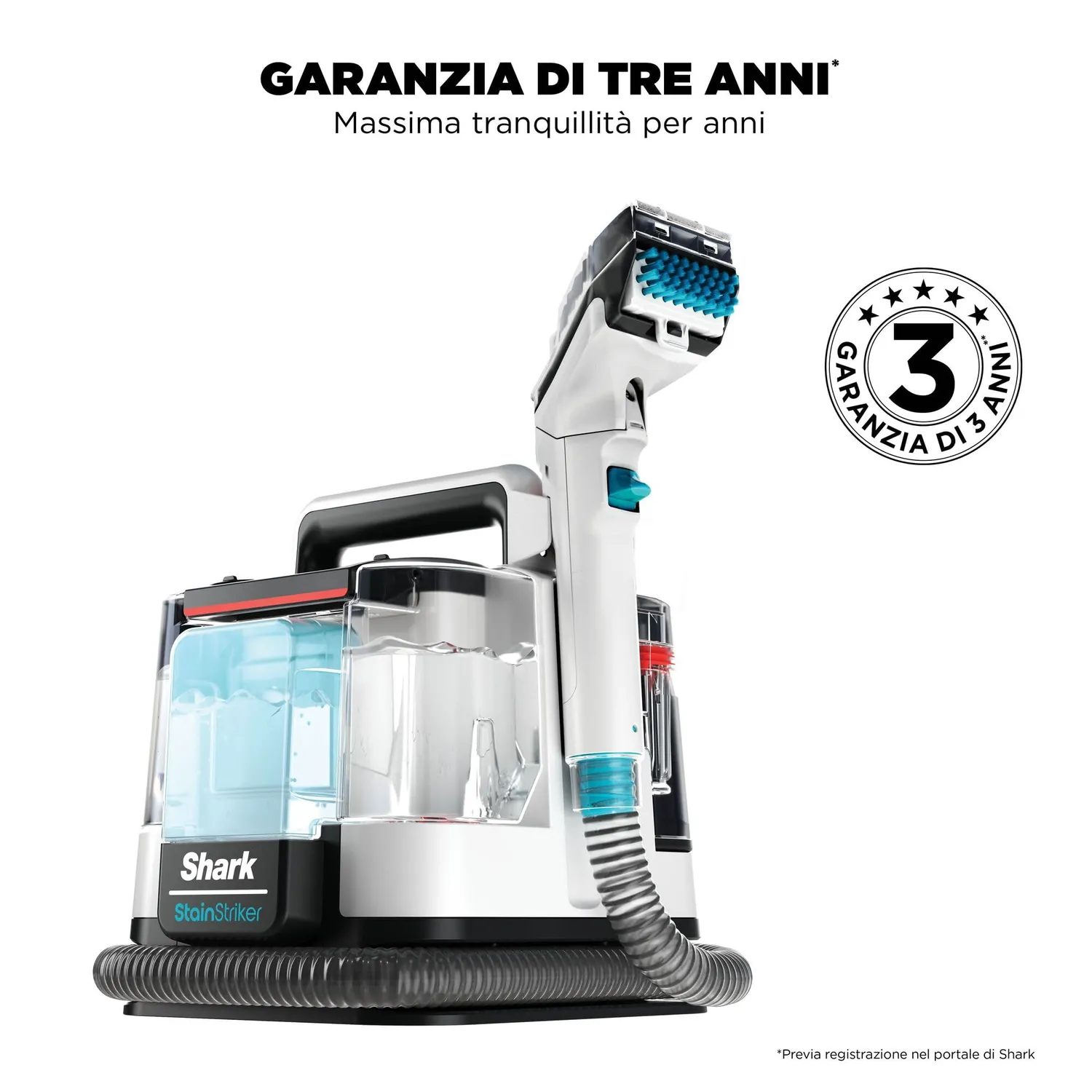 Shark StainStriker PX200EUT smacchiatore animali 450W