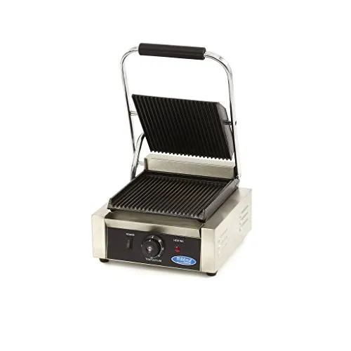 Maxima Griglia a Contatto Ghisa 1800W Doppia Scanalata