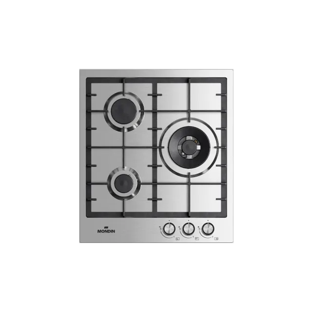 Mondin Dolomiti FG453VRULXS piano gas 45 cm inox