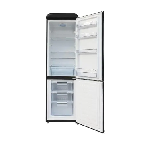 Samet Maremma frigo combinato retrò nero vintage