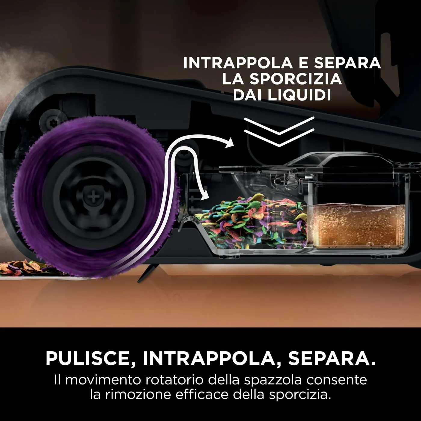 Shark SteamPickUp scopa vapore 3 in 1 bianca
