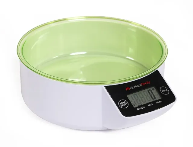 Melchioni Family Allegra WV bilancia cucina 5 kg bianco verde