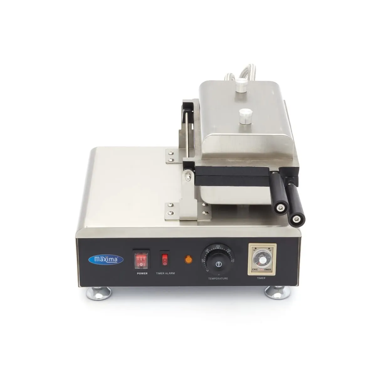 Maxima Piastra per Waffle Girevole 3 Pezzi Forma Speciale