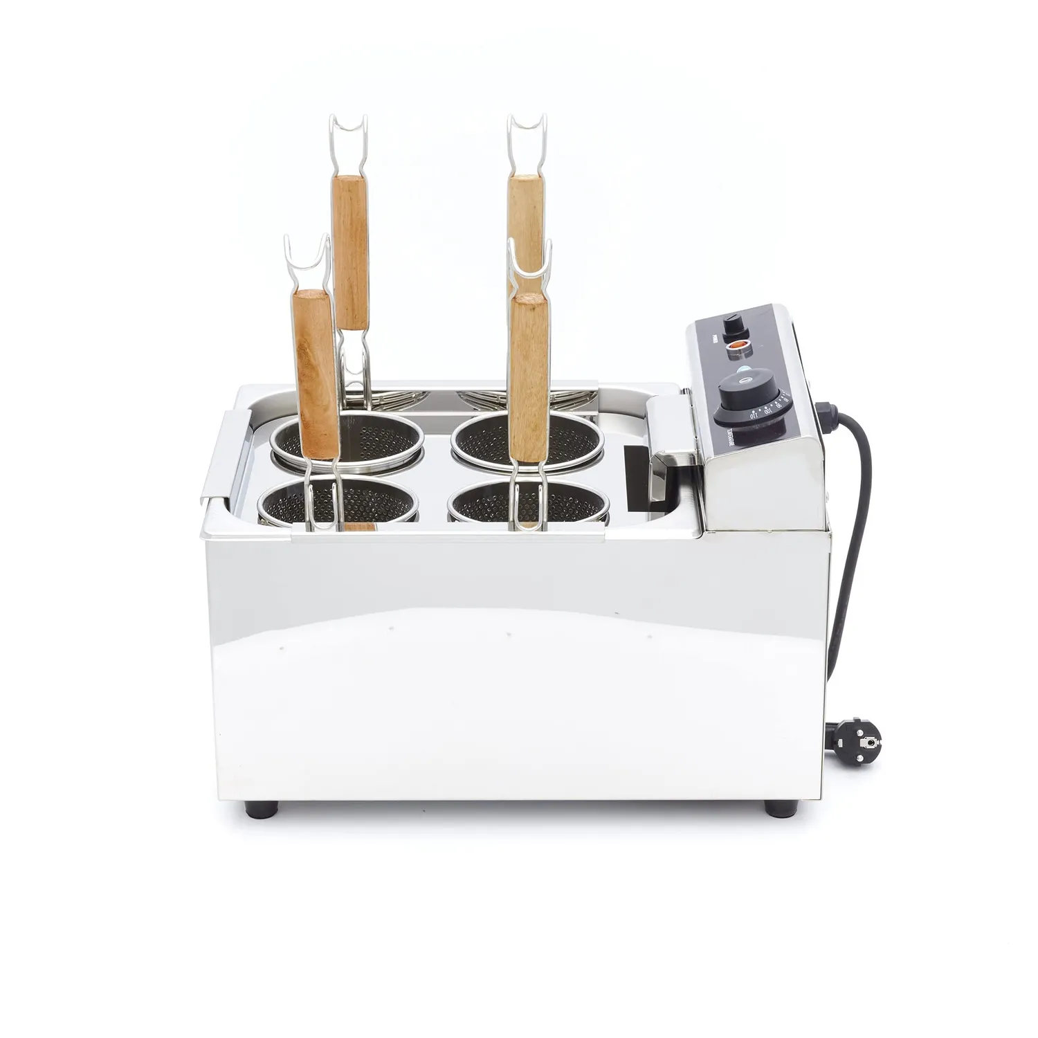 Maxima Cuocipasta 4x2L con 4 Cestini Inox