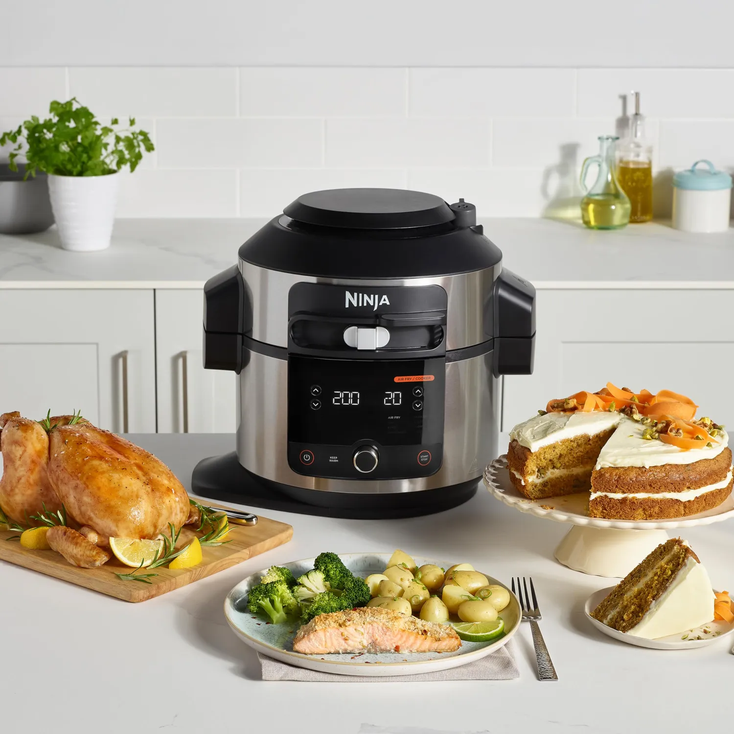 Ninja Foodi MAX Multicooker 11 in 1 6 L Acciaio