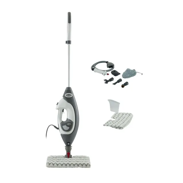 Shark S6005EU Scopa a Vapore 3-in-1 Bianca